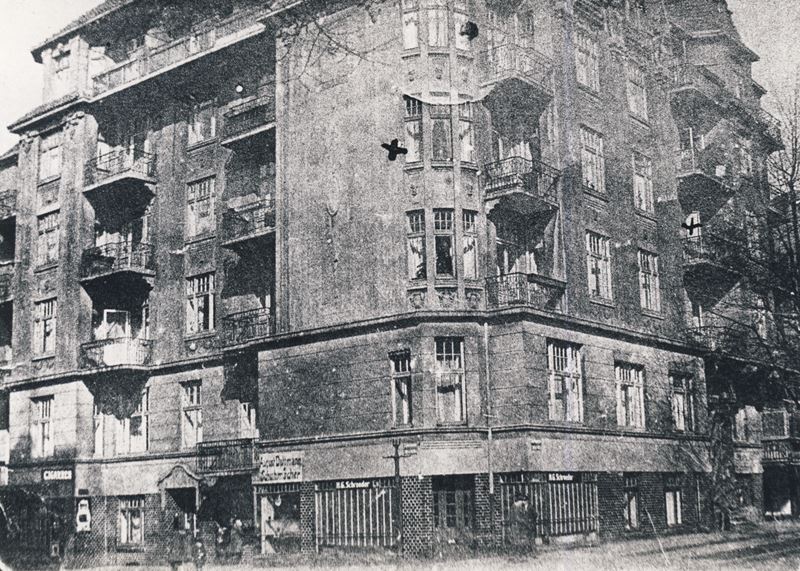 Fotografie des Wohnhauses in der Eilbeker Schellingstraße.